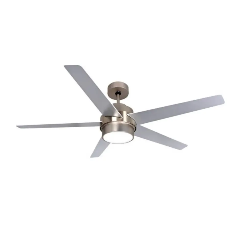 Chomsky 132 cm Krom Tavan Vantilatörü 5 Kanat