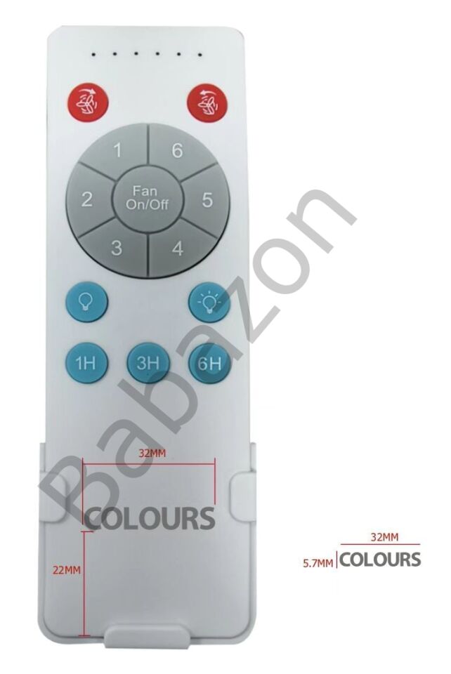 Colours Stars Bellatrix 42 İnç 28w+35w LED DC Motor Tavan Vantilatörü